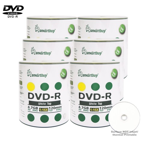 600 pcs smartbuy - 600, dvd-r