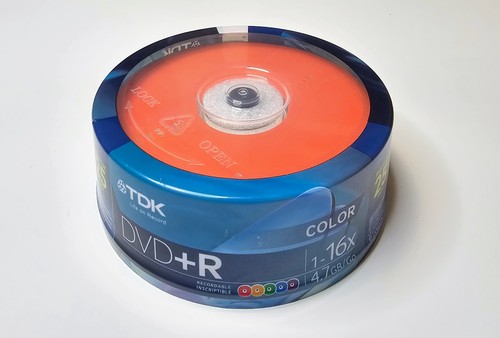 Tdk dvd color pack - 25,
