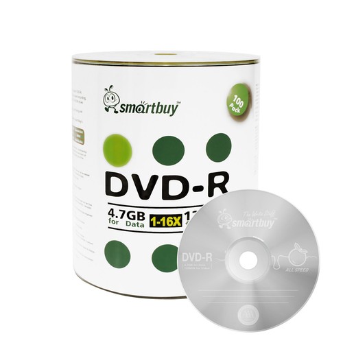 100 smartbuy 16x - 16x, 4.7gb
