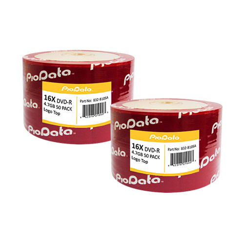 100 pcs piodata blank dvd - blank, dvd-r
